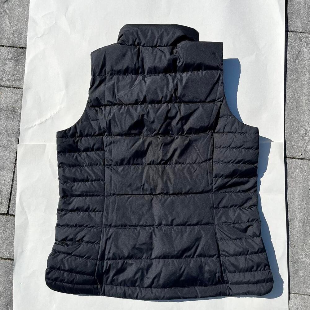 Black Lands’ End Down Vest Preppy Classic Cozy Gorpcore Women's Size Medium NWT - Picture 7 of 8